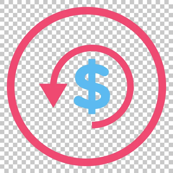 Chargeback Vector Icon — Stock Vector