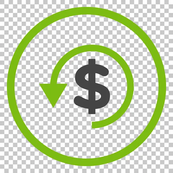 Chargeback vektor symbol — Stock vektor