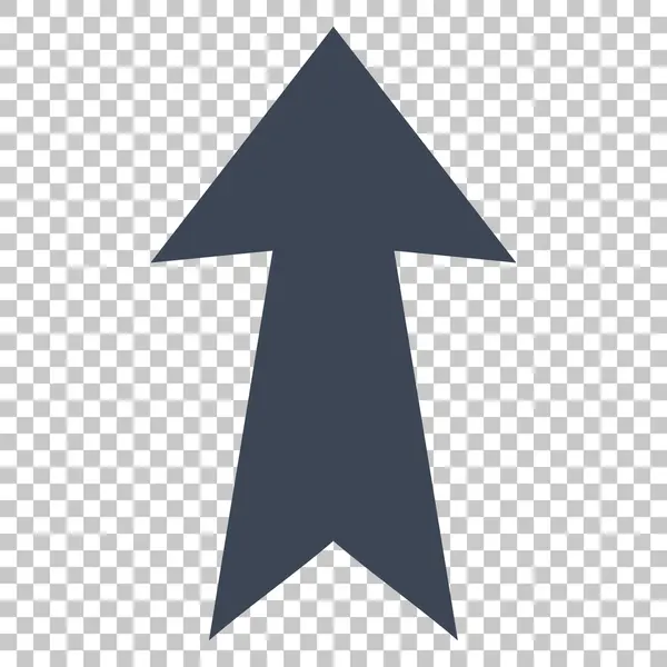 Arrow Up Vector Icon — Stock Vector