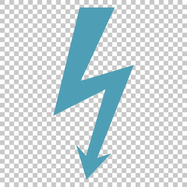 High Voltage Vector Icon — Stock Vector