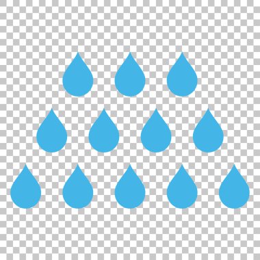 Damla vektör simgesi