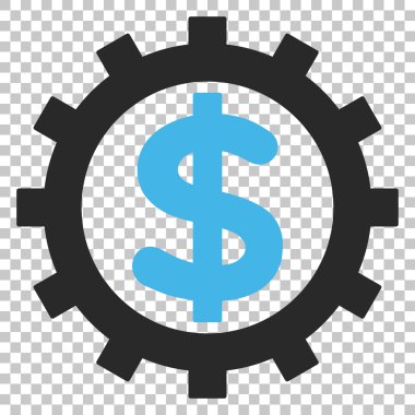 Finans sektöründe vektör simgesi