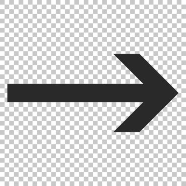 ok sağ vektör simgesi