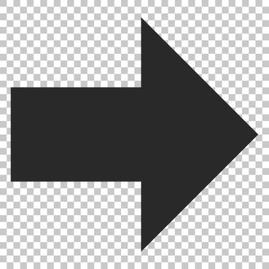 ok sağ vektör simgesi