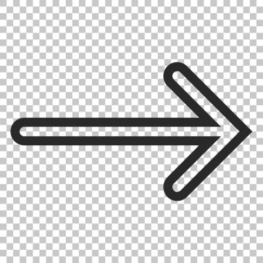 ok sağ vektör simgesi