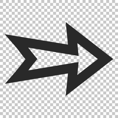 ok sağ vektör simgesi