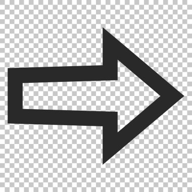 ok sağ vektör simgesi