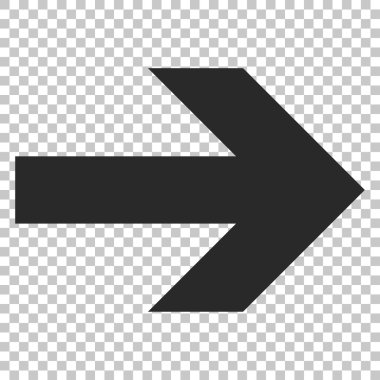 ok sağ vektör simgesi