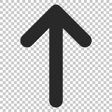 Yukarı Oklu Vektör Simgesi