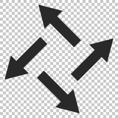 Santrifüj okları vektör simgesi