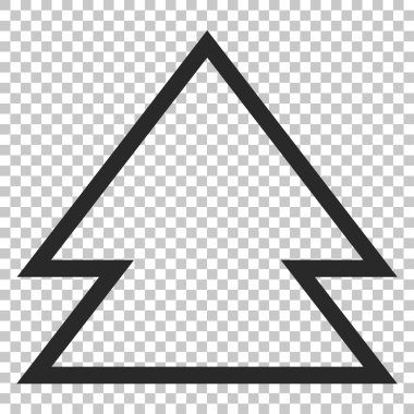 Yön yukarı vektör simgesi