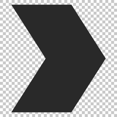 Yöne doğru vektör simgesi