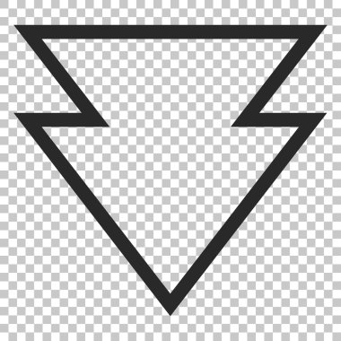 Vektör simgesi aşağı yön