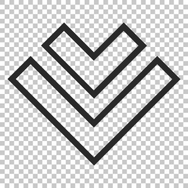 Vektör simgesi aşağı yön