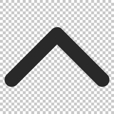 Yön yukarı vektör simgesi