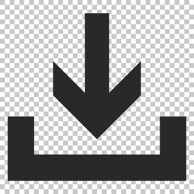 Yüklemeler vektör simgesi