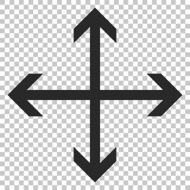 Oklar vektör simgesini genişletin