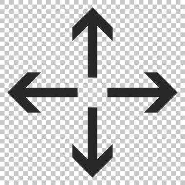 Oklar vektör simgesini genişletin