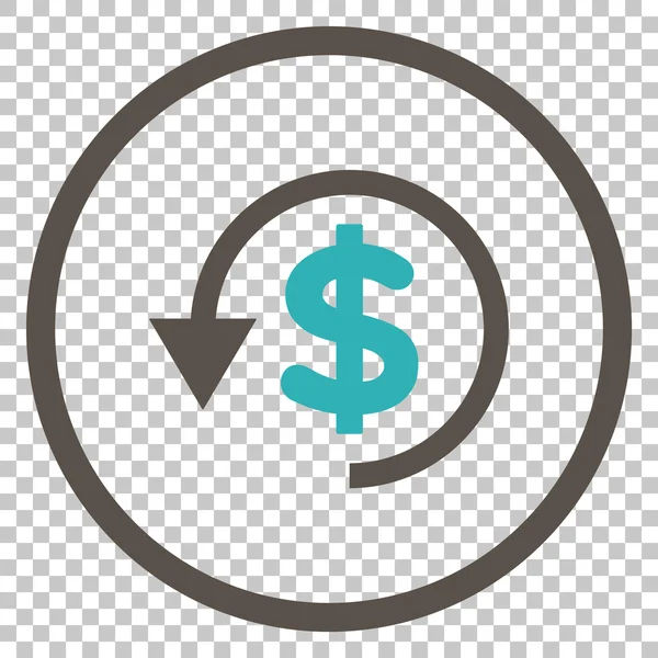 Chargeback Vector Icon — Stockvector