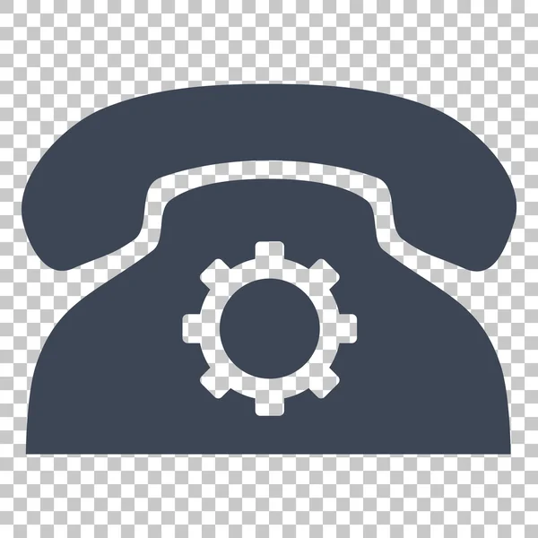 Telefon nastavení vektorové ikony — Stockový vektor