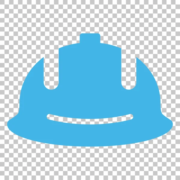 Construção capacete vetor ícone — Vetor de Stock