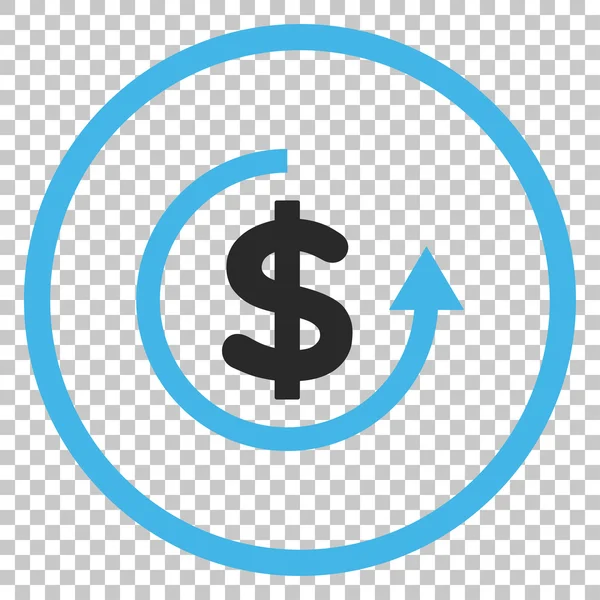 Icône vectorielle de remboursement — Image vectorielle