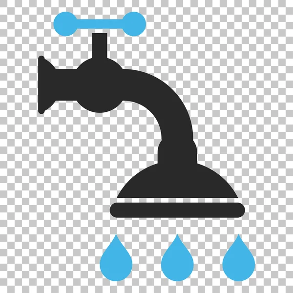 Shower Tap Vector Icon — Stock Vector