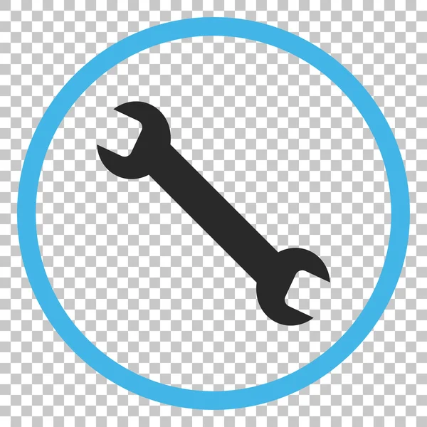 Wrench vector pictogram — Stockvector