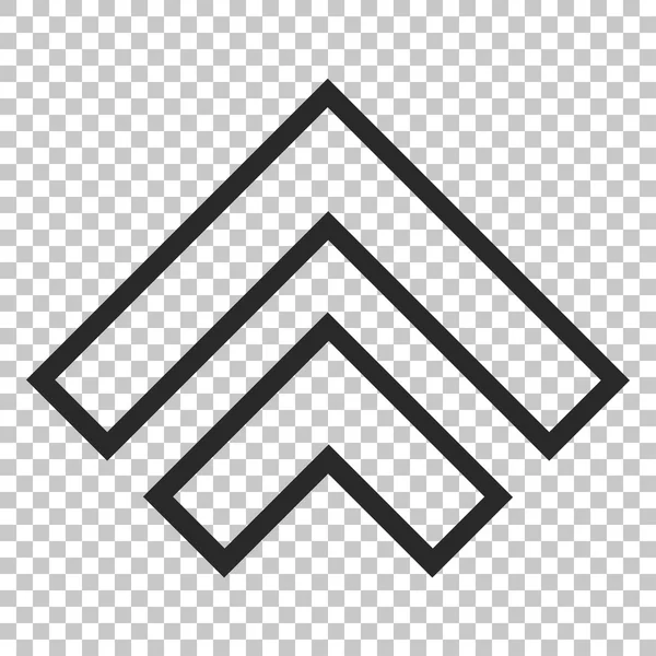 Yön yukarı vektör simgesi