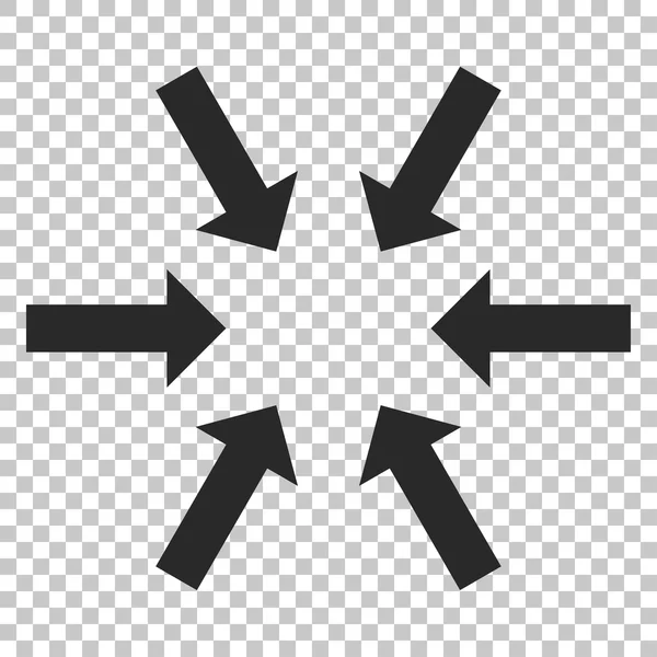 Icône vectorielle flèches compactes — Image vectorielle
