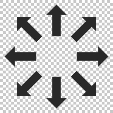 Oklar vektör simge patlayabilir