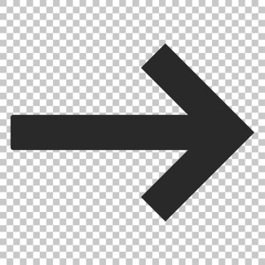 Sağ ok vektör simgesi