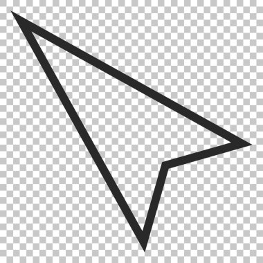 İşaretçi yaptı yukarı vektör simgesi