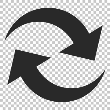 Ok vektör simgesini tazele