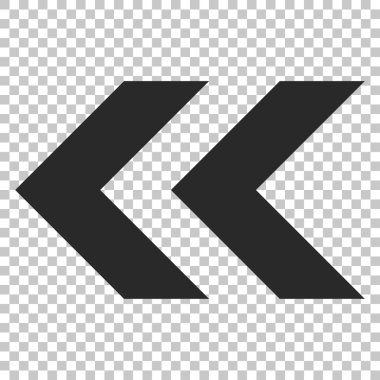 Shift Sol vektör simgesi