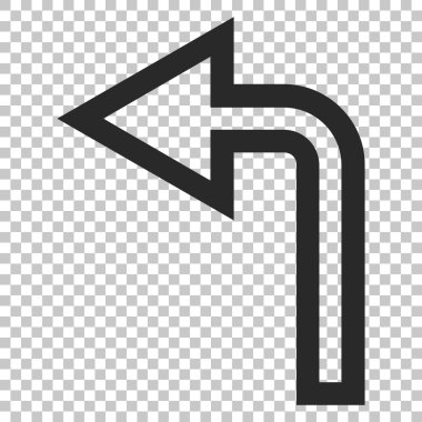 Sol vektör simge açmak