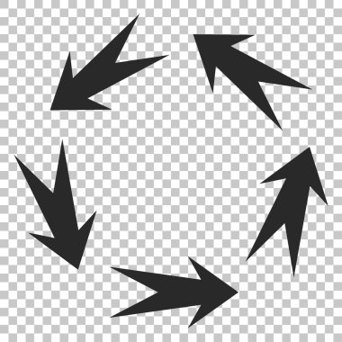 Döndürme vektör simgesi