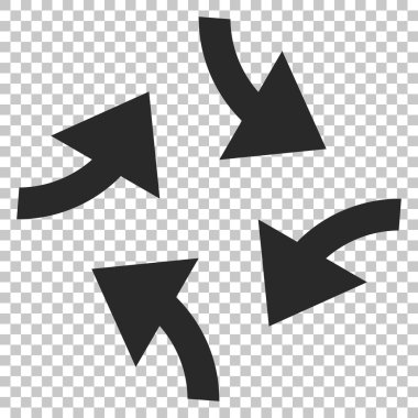 Oklar vektör simge girdap