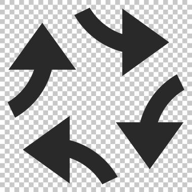 Oklar vektör simge girdap