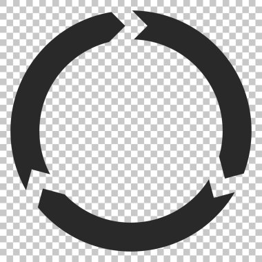 Döndürme vektör simgesi