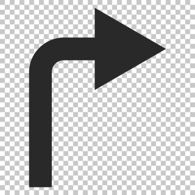 Doğru vektör simge açmak