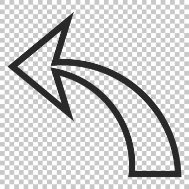 Vektör simgesi geri al