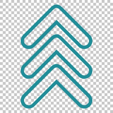 Vektör simge kadar üçlü işaretçi