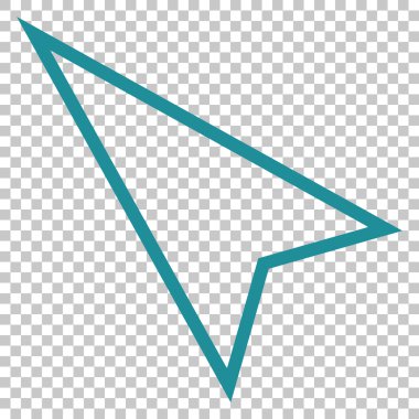 İşaretçi yaptı yukarı vektör simgesi