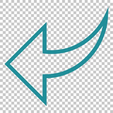 Vektör simgesi geri al