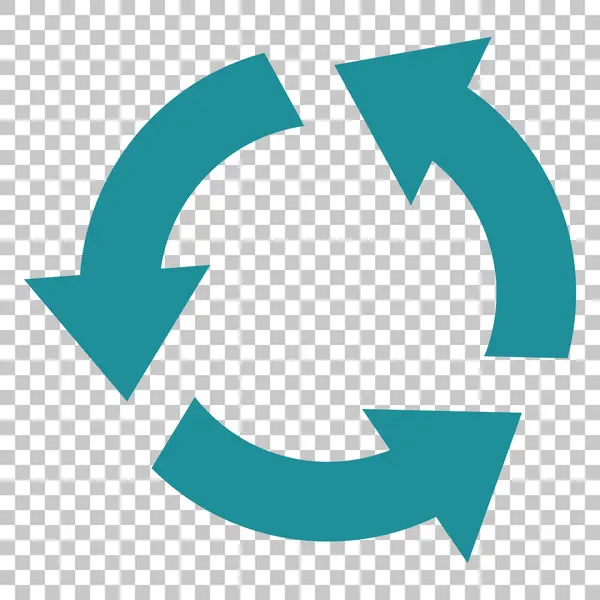 Vektor-Symbol recyceln — Stockvektor