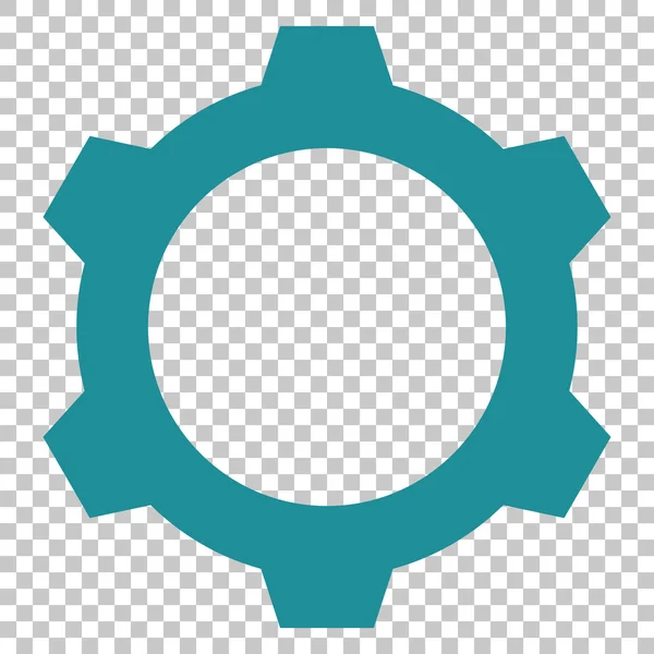 Gear Vector Icon — Stock Vector