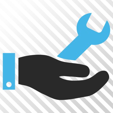 Servis vektör simgesini onar