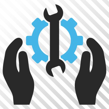 Servis vektör simgesini onar