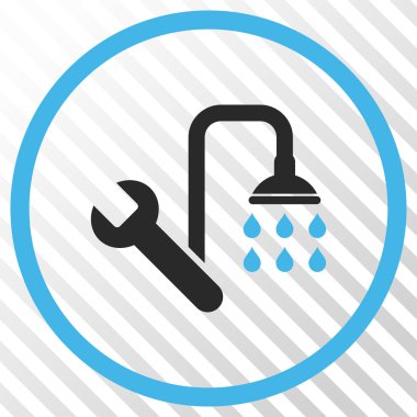 Sıhhi tesisat vektör simgesi